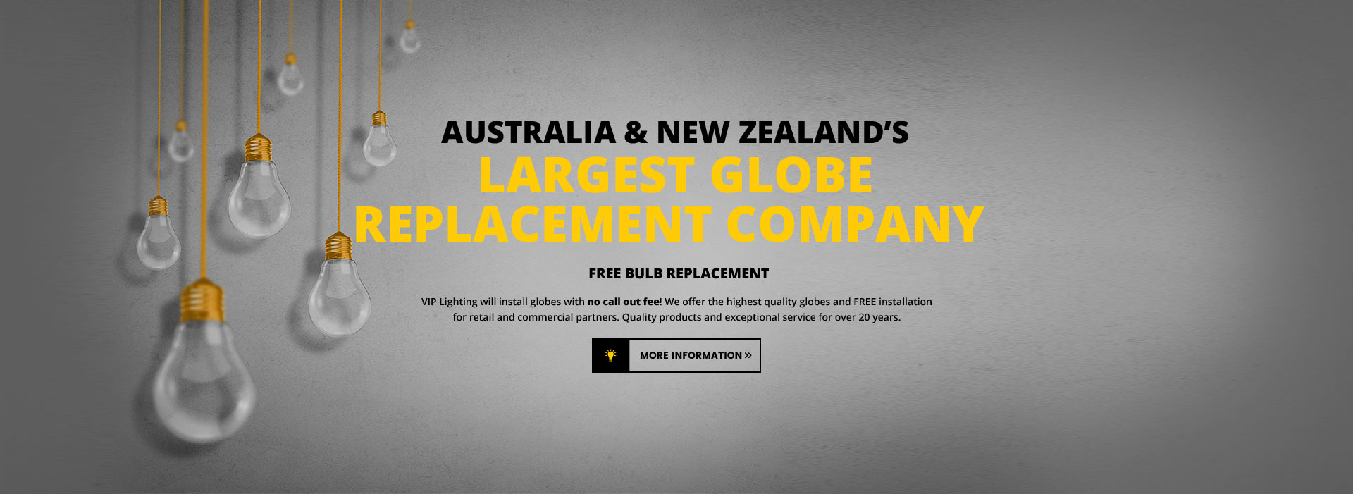 Australia and New Zealands Largest Globe Repalcement Company